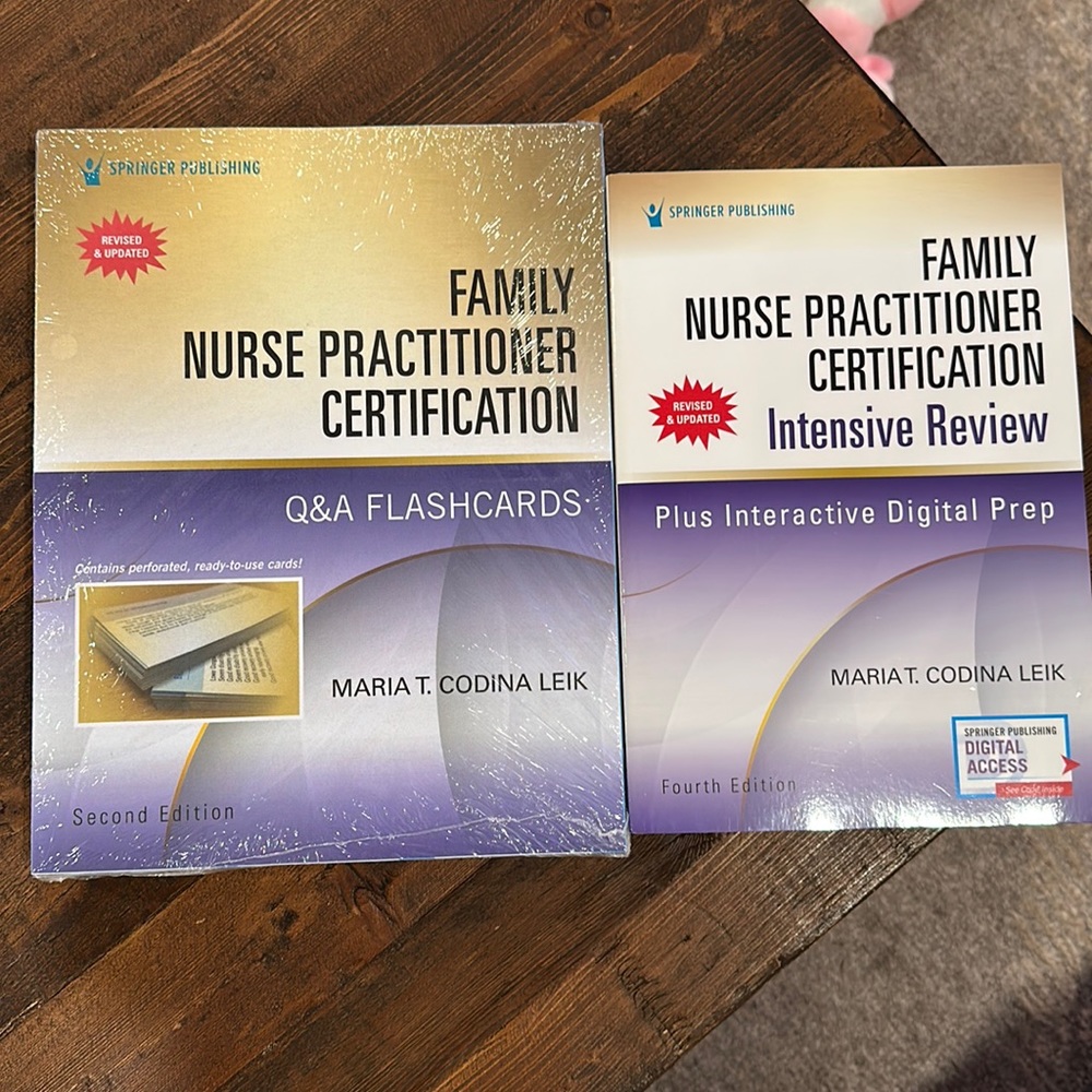 Family Nurse Practitioner Intensive Review Fourth Edition & Q&A flash cards